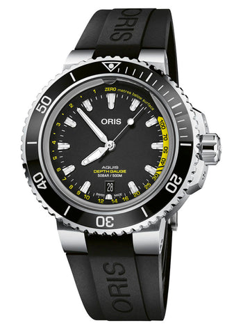 Oris Diving  Aquis Depth Gauge - 01-733-7755-4154-RS